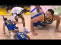 Lagu Jaden McDaniels throws Steph Curry to ground and Curry gets called for the foul 😂