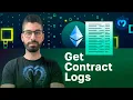 Get Contract Logs with Moralis API Moralis Web3 Documentation