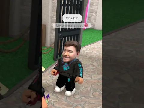 I Met MR BEAST in Murder Mystery 2! (DON'T Check the Sound😭)