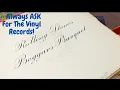 Download Lagu The Secret World of Vinyl LP Records - Always ASK!