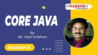 Core Java New Batch 6 00 PM Day-3 24-02-2023 Mr Hari Krishna