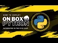 On Box Python Automation in the CCIE Lab Exam CCIE Quick Start