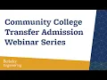 Berkeley Engineering Overview The Secrets to Transfer Admissions