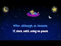 Subordinating Conjunctions Song ⭐ Baa Baa Black Sheep⭐Nursery Rhymes + Lyrics For Kids (Sing Along)