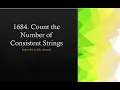 1684 Count the Number of Consistent Strings