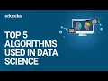 Top 5 Algorithms used in Data Science Data Science Tutorial Data Mining Tutorial Edureka
