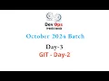 Day 3 DEVOPS TRAINING OCTOBER BATCH 2024 - GIT