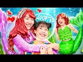 Download Lagu Poor Baby Doll Was Adopted By Mermaid Family - Funny Stories About Baby Doll Family