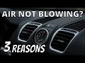 How to test and fix - no air flow not blowing blower not working no High or Low fan speed