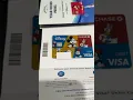 Chase Disney Visa Debit Card - Mickey Crew design unboxing