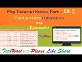 PHP Comparison Operators