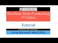 Conquer Turabian Style Formatting - 9th Edition