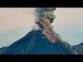 Lagu Nov 30, 2025: Rare Orange Pyroclastic Flows Descend Santiaguito (Santa Maria) Volcano