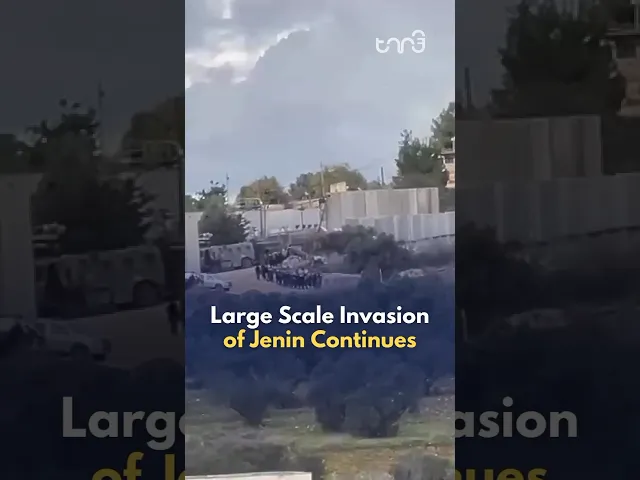 ⁣Israeli Forces have been conducting a large scale invasion of Jenin, West Bank.
