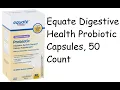 Equate Digestive Health Probiotic Capsules 50 Count
