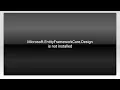 Microsoft EntityFrameworkCore Design is not installed
