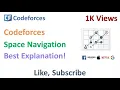 Codeforces Space Navigation Interesting Problem Solved Using HashMap Java Solution Available