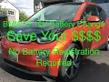 BMW I3 12V battery change with no registration required