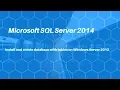 DIY Microsoft SQL Server install create database with tables tutorial STEP GUIDE