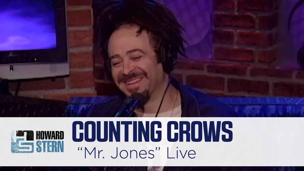 Counting Crows “Mr. Jones” Live on the Stern Show (2003)