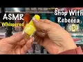 ASMR Shopping Family Dollar Whispered Plastic bags