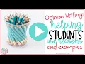 Opinion Writing Helping Students Use Reasons and Examples Not So Wimpy Teacher