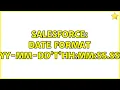 Salesforce Date format yyyy-MM-dd T HH mm ss SSSZ