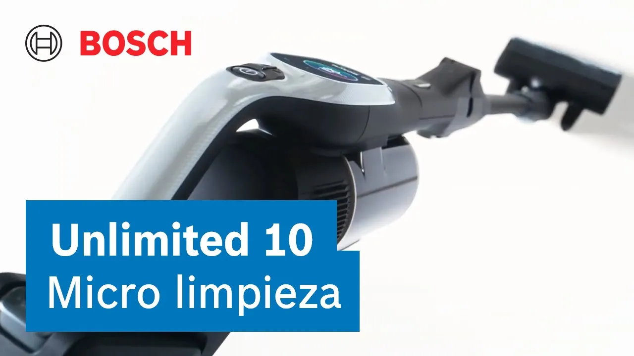 Bosch Electrodomésticos España — Bosch Unlimited 10 - MicroClean Technology (YouTube video ad)
