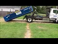 How To Unload or Load a Small Dumpster