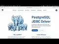 How to Connect PostgreSQL Database from SQL Developer in Mac