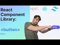 Basic Button Build a React Component Library with Tailwind CSS TypeScript React and Next js