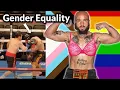 Transgender Man Knocked Out in 21 Seconds Now That s Gender Equality Woman in Men s Boxing