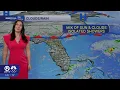 WPTV First Alert Weather Forecast for Evening of Thursday Jan 22 2026