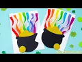 Pot Of Gold St Patrick s Day Craft For Kids FREE Template