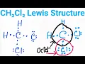 CH2Cl2 Lewis Structure Lewis Dot Structure for CH2Cl2 Dichloro Methane Lewis Structure
