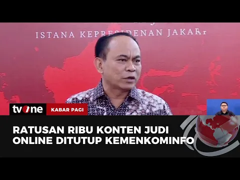 Kemenkominfo Tutup Ratusan Ribu Konten Judi Online