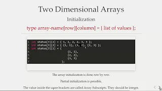 How to make Two Dimensional Arrays in C Programming by Prof Shiburaj