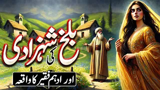 Balkh Ki Shehzadi Aur Udham Faqeer Ka Anokha Waqia – Purani Sufi Kahani Jo Aapko Hairan Kar Degi!