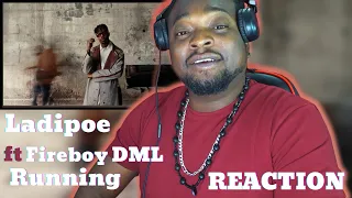 ladipoe running feat fireboy dml reaction 