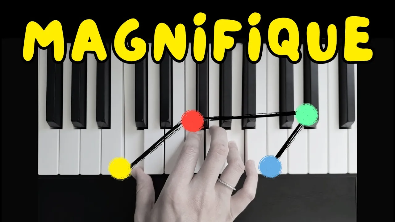 Une MAGNIFIQUE mélodie créée à partir d'ARPÈGES au piano
