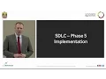 APD 12 SDLC Phase 5 Implementation
