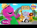 Download Lagu A Trip to the Zoo | Animals for Kids | Full Episodes LIVE | Barney the Dinosaur