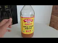 HONEST review of the Bragg s Apple Cider Vinegar