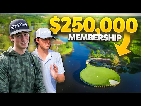 Download MP3 What Does a $250,000 Golf Membership Look Like? | Exclusive Florida Course