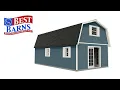 Best Barns Richmond 16ft x 32ft Walk Through