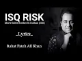 Download Lagu Isq Risk | Lyrical video | Mere Brother Ki Dulhan | Rahat Fateh Ali Khan