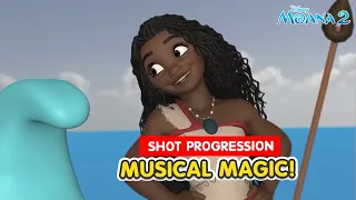 Moana 2 | Musical Scene Shot Progression | Animation Breakdown