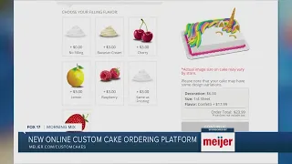 Meijer offers new online custom cake ordering service
