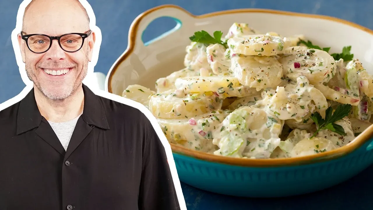 Alton Brown Makes a Cold-Fashioned Potato Salad | Good Eats | Food Network