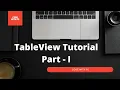 TableView With Custom Cells In Swift - Tutorial Part